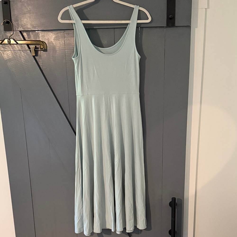 A New Day Mint Green Sleeveless Midi Dress